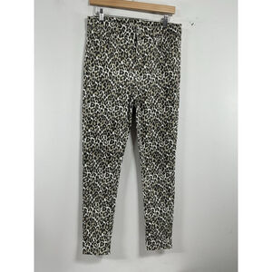 Womans Excellent Condition American Eagle Animal Print Jeans 10 R 0057/O-2